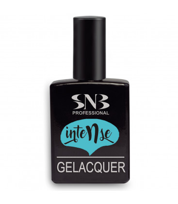 SNB Gelacquer Lac semi-permanent GLI18 Intense Turqoise