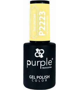 Oja Semipermanenta PURPLE Galben Pastel P2223 10 ml