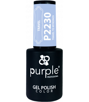 Oja Semipermanenta PURPLE Lila Pastel P2230 10 ml